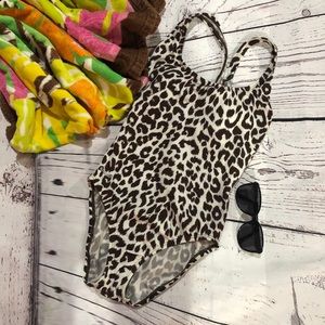 Speedo one piece bathing suit